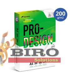 Hârtie pentru tehnica de birou PRO DESIGN, A4,(250 foi, 200 g/m2), clasa A++